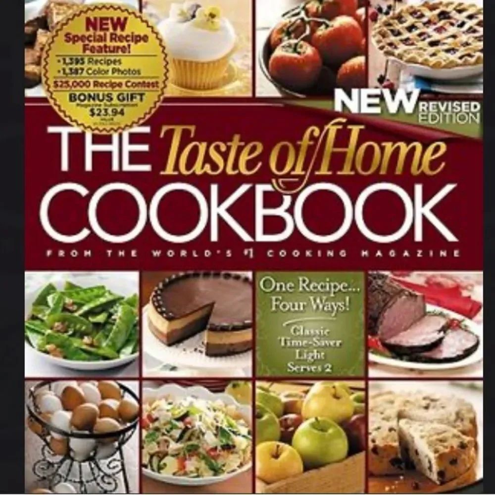 Taste of Home Cookbook Revised Edition!